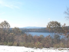 11.2011 Maine Otisfield snow lake mts2