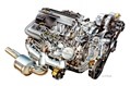 1992 5.7L V-8 LT1 for Chevrolet Corvette - David Kimble Illustra