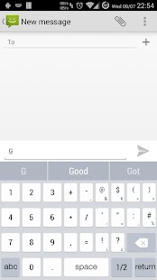 Theme TouchPal OS Light White Screenshots 4