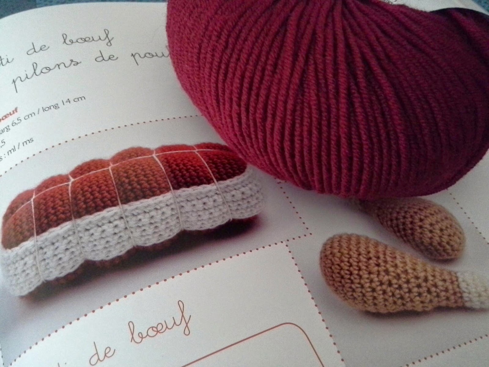 Tricot Fil d'O et les Miralimcir: Le panier de la marchande au crochet