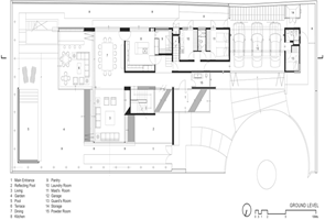 Plano recomendado Casa FF Hernandez Silva Arquitectos Plano recomendado Casa FF Hernandez Silva Arquitectos