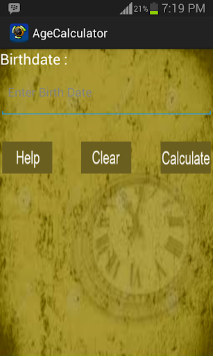 Age Calculator