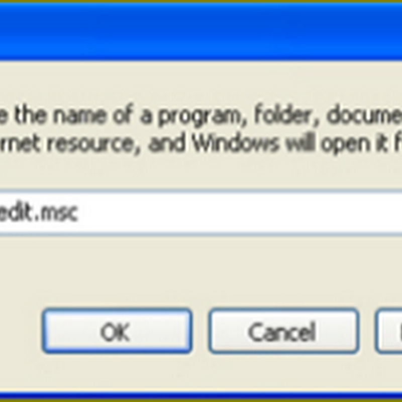 ปิดการทำงาน Autorun ใน Windows xp