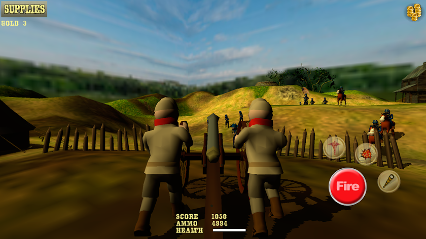 Gettysburg Cannon Battle USA Screen 2