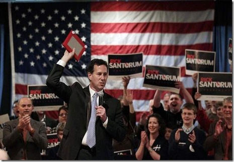 Rick Santorum - Etcher Sketch
