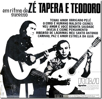 Zé Tapera  Teodoro (1973) Contracapa