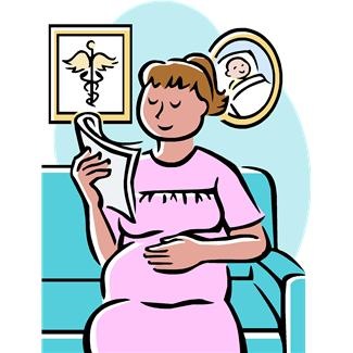 reading book while pregnant