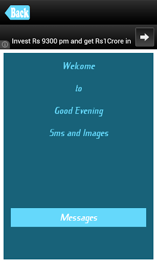 Good Evening Messages