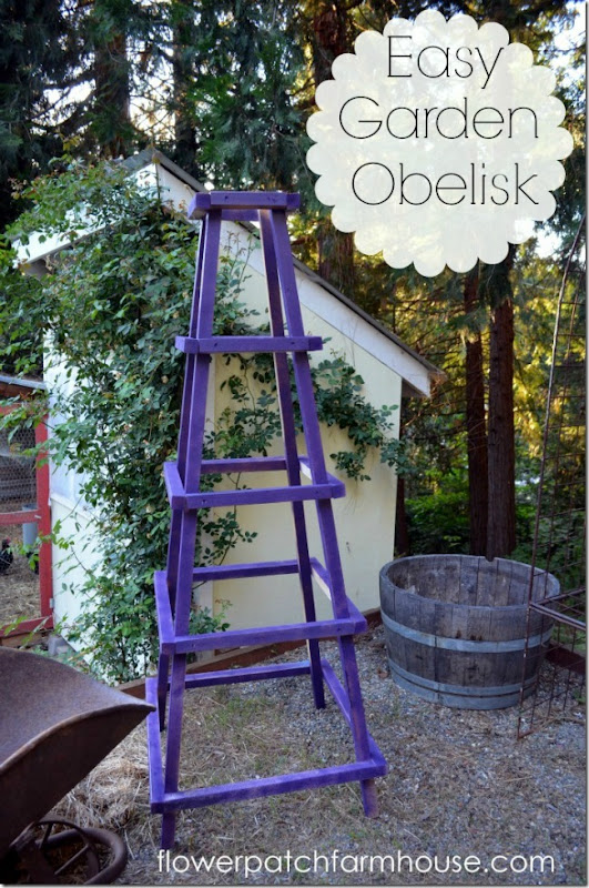 easy garden obelisk 1