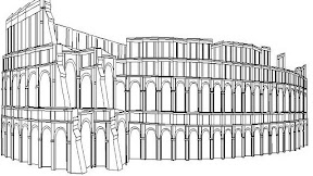 Coliseo De Roma Para Colortear ~ Coliseo romano para colorear - Imagui