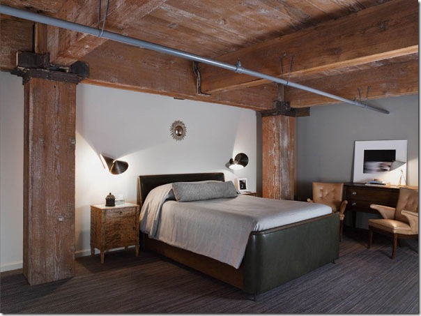 case e interni - loft new york - legno (8)