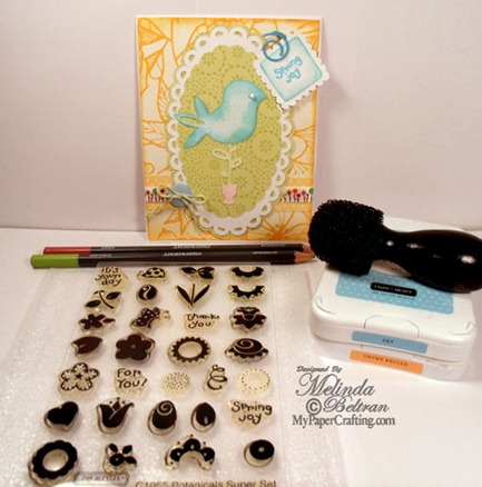 close to my heart card project idea stamp inks 500