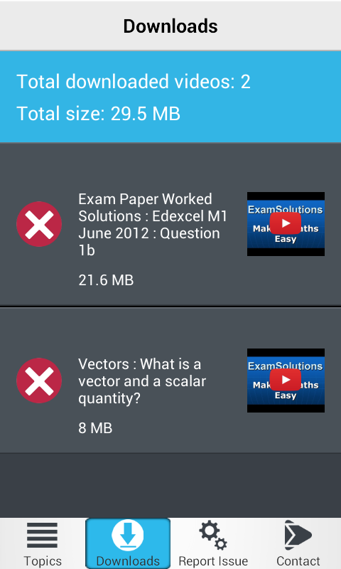 Edexcel M1 Screen 3