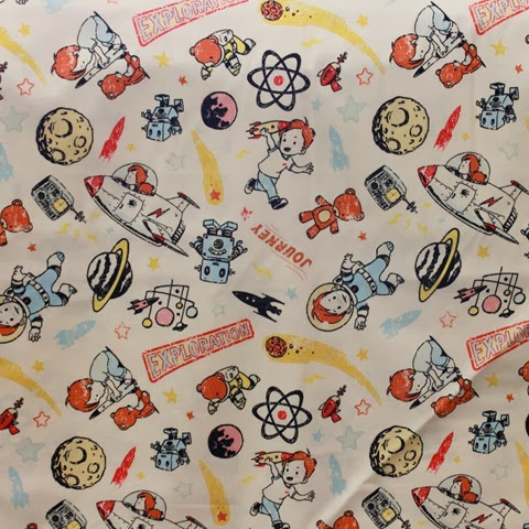 Rocket Age fabric from Riley Blake now at The Fabric Mill