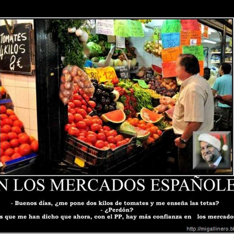 Confianza en los mercados españoles (humor)