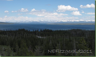 Yellowstone LakeFrom Overlook Trail