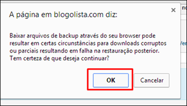 Como recuperar o backup do seu site no Joomla 2.5 - Visual Dicas