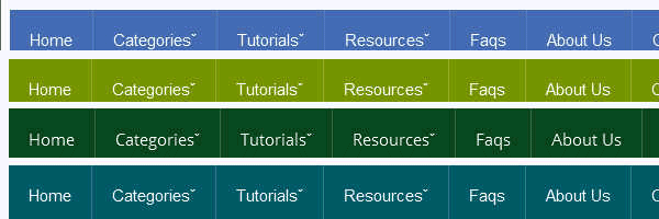 Responsive Menu For Blogger Responsive_Flat_Navigation_menu