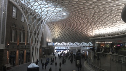 The 'new' Kings Cross station