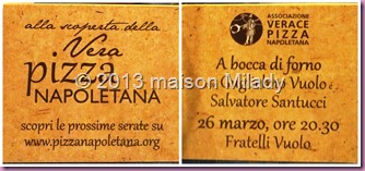 A bocca di forno” con i Maestri pizzaioli Guglielmo Vuolo e Salvatore  Santucci.
