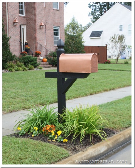 Copper mailbox