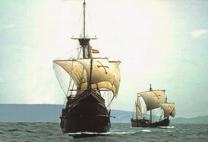 Réplicas das caravelas de Cabral