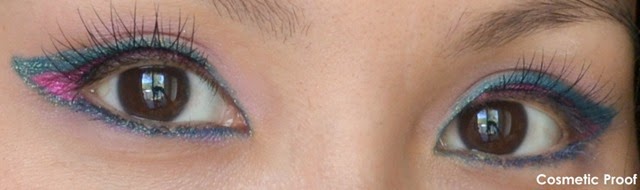 shu uemura Drawing Pencils Eye Makeup Look