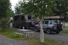 Home for the night at Tok RV Village number 82