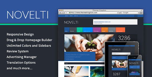 Novelti - Responsive Magazine WordPress Theme - News / Editorial Blog / Magazine