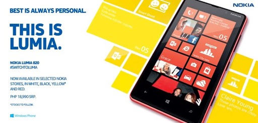 Nokia Lumia 820 Philippines