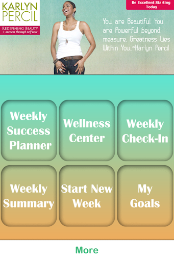 Weekly Success Planner App