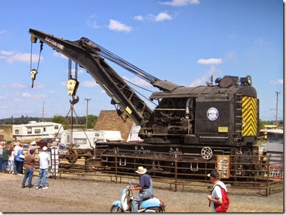 IMG_8064 1927 Bucyrus-Erie 160-Ton Steam Railway Derrick Crane SPMW #7020 at Antique Powerland in Brooks, Oregon on August 4, 2007