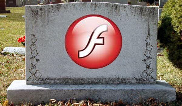 flash is dead