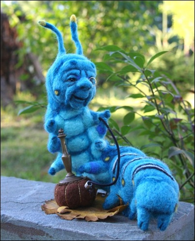 The Blue Caterpillar