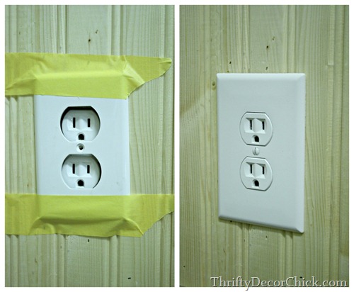 How to make an outlet flush with wall