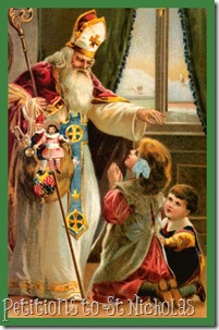 Praying to St Nicholas