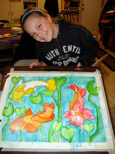 Watercolor - Koi Ponds (Next