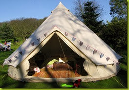 glamping bell tent
