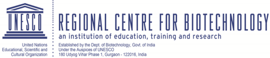 RCB Six Months Research Training Program in Biotech 2015