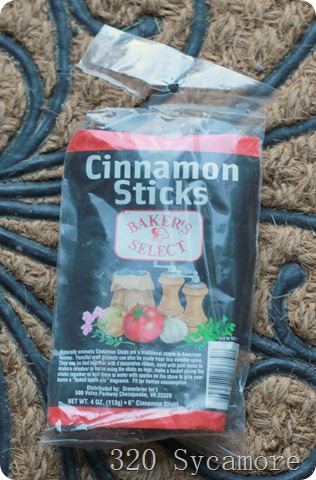 dollar tree cinnamon sticks