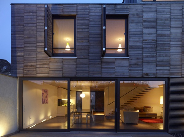 Fachadas de madera casa-con-fachadas-de-madera
