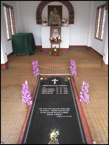 Abbott Francis Acharya's Tomb