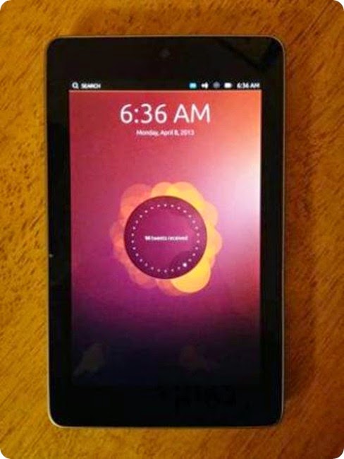 Ubuntu Touch on the Nexus 7