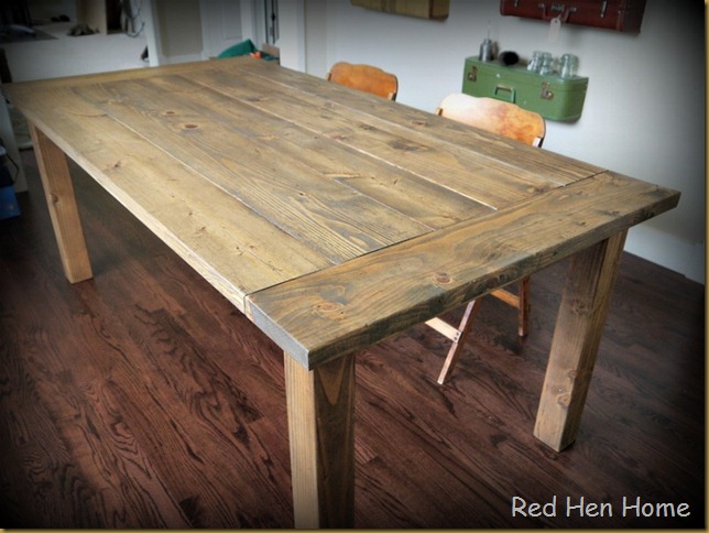 Red Hen Home Farmhouse Table 4