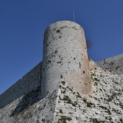 Kark de los Caballeros. Arquitectura militar gótica. Fortaleza de los cruzados.