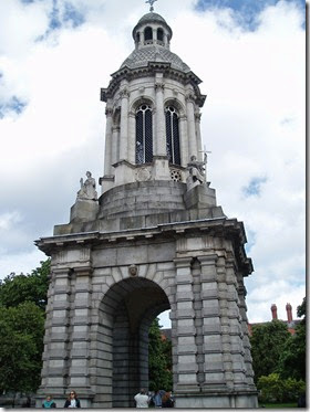 Dublin. Trinity College. Campanille - P5091081