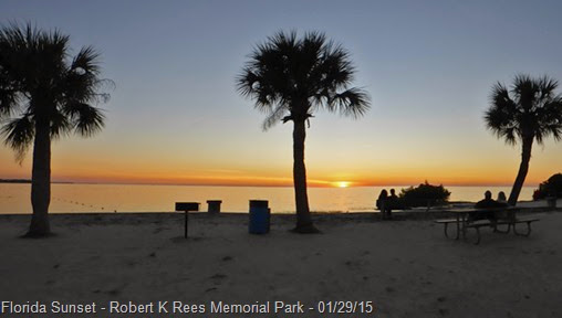 Florida Sunset, Robert K Rees Memorial Park