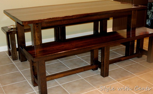 how to refinish a kitchen table after1