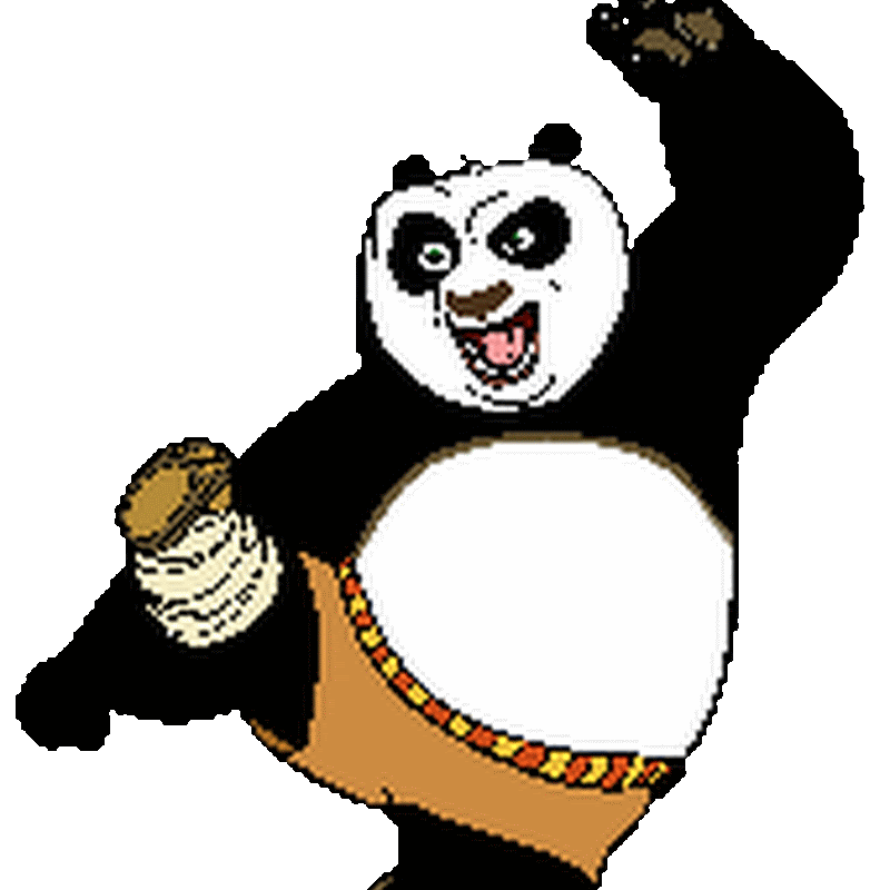 Dibujos color Kung fu panda