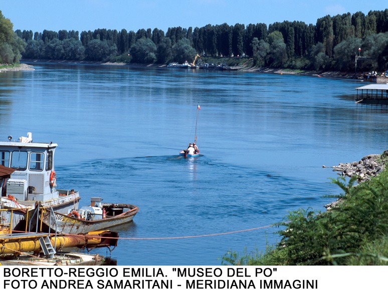 Meridiana Immagini Il Po a Boretto orizzontale